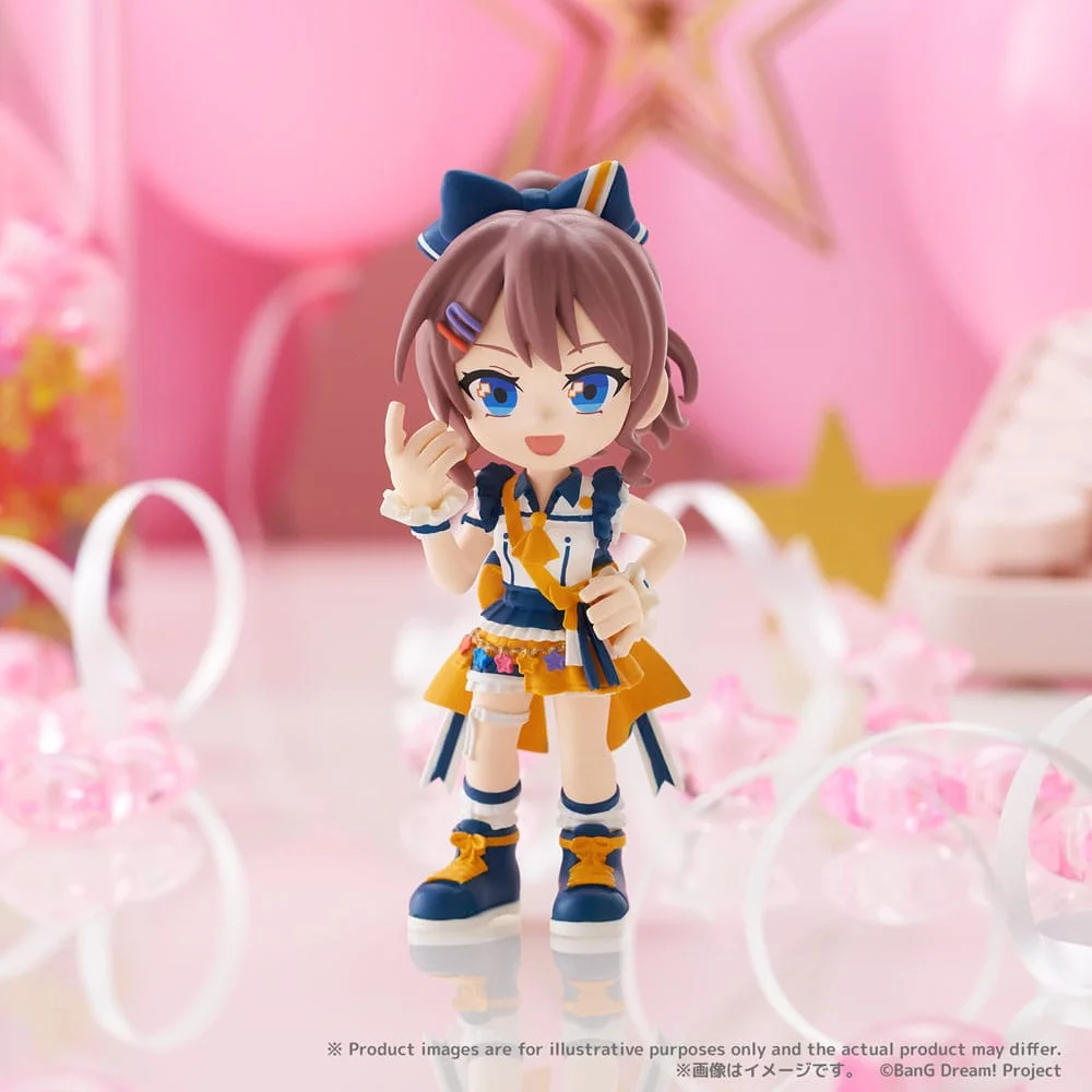 BanG Dream! Poppin'Party PalVerse PVC Figures 9 cm Blind Box - 1 Unidade Aleatória